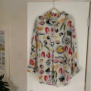 Lisa Says Gah Tessa Button Down Tapas